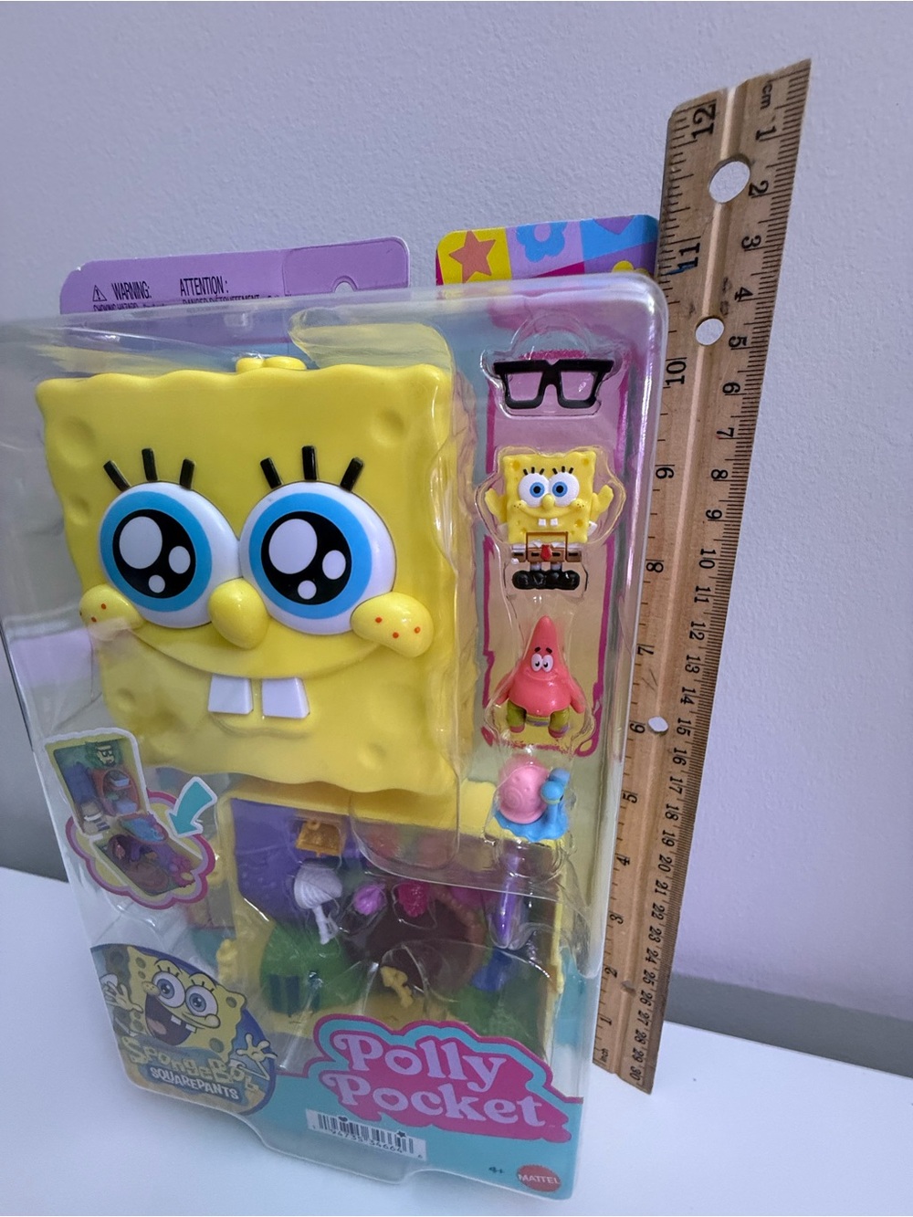 Mattel Polly Pocket SpongeBob SquarePants Compact Playset Toy Nickelodeon NIP - Picture 7 of 8